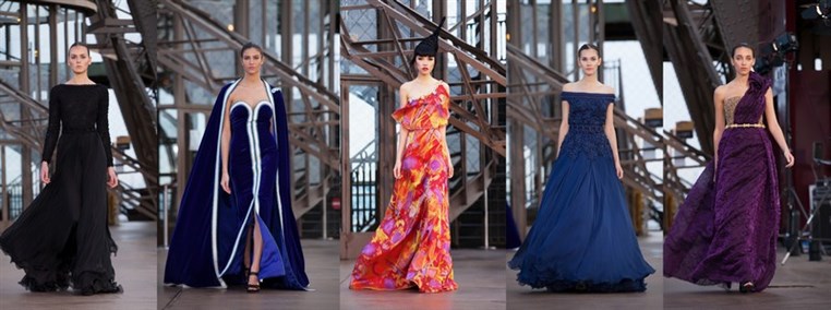 Unconventional Catwalk Took Over Paris The Phenomenal Success of Jessia Minh Anhs Autumn Fashion Show Atop the Eiffel Tower